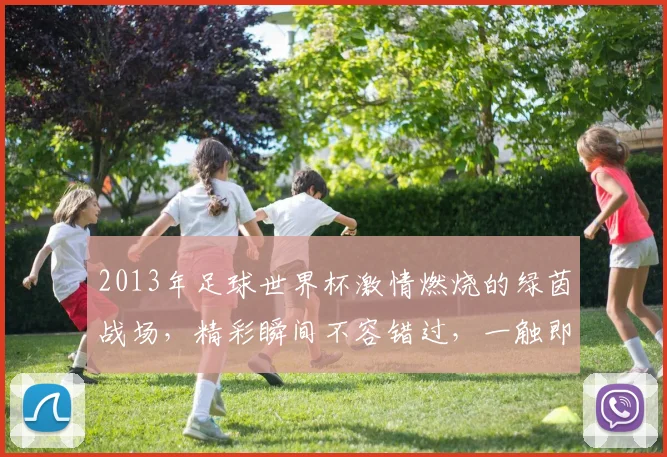 2013年足球世界杯激情燃烧的绿茵战场，精彩瞬间不容错过，一触即发